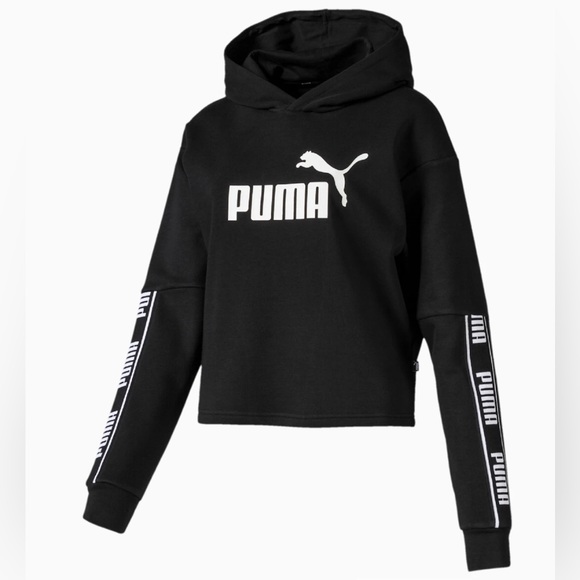 Puma Cropped Hoodie - Picture 2 of 10